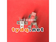 供应锌钢铝艺护栏围栏栅栏镀锌铁配件护栏40规格固定座固定件图1