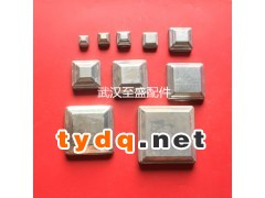 供应锌钢铝艺护栏围栏栅栏立柱装饰帽盖帽各式规格宝塔盖图1