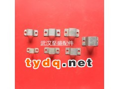 供应锌钢铝艺护栏围栏栅栏护栏32规格固定件几形架几字架图2