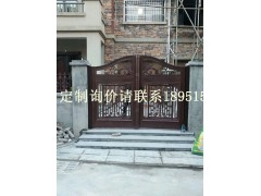 镇江铝合金大门铝艺门厂家直销图3