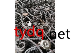 厂家批发铁艺锻打锻造花盘图2