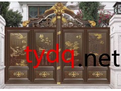 盐城别墅铝艺大门厂家批发图2