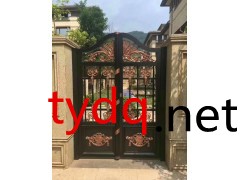 盐城别墅铝艺大门厂家批发图3