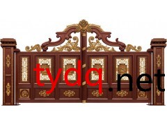 常州铝艺大门厂家【常州铁艺铝艺门窗护栏加工厂家】图3