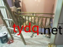 湖南怀化铁艺锌合金楼梯扶手【厂家直销】图3