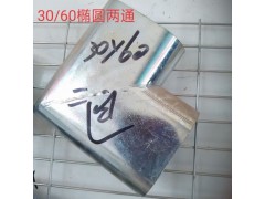 铝艺材料配件/平板弯二通图4