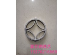 铝艺材料配件/双金钱花图2