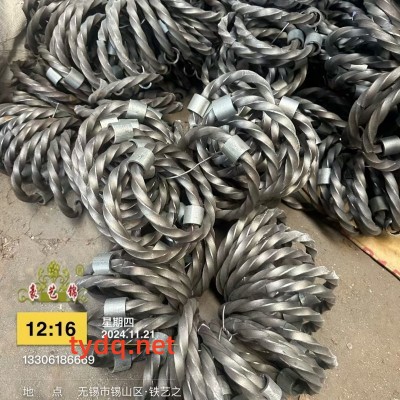 麻花方钢圆环{铁拉环}图6