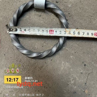 麻花方钢圆环{铁拉环}图8