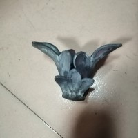 铁艺配件 楼梯大门围栏装饰花 锻打花叶