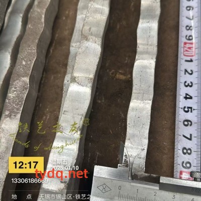 铝艺锻打压花方钢材料批发厂家图10