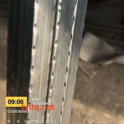 铁艺材料批发厂家-压花方管图4