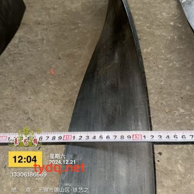 铁艺材料厂家批发-扭纹钢板麻花图6