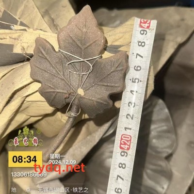 铁艺配件厂家批发-铁艺花叶（多款）图7